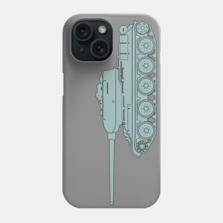 T-34-85 on the side and nothing more Phone Case