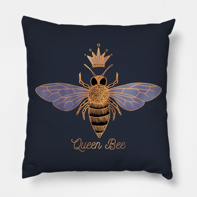 Queen Bee Pillow by Olooriel