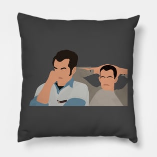 Vintage - One Flew Over The Cuckoos Nest - Retro Design Pillow