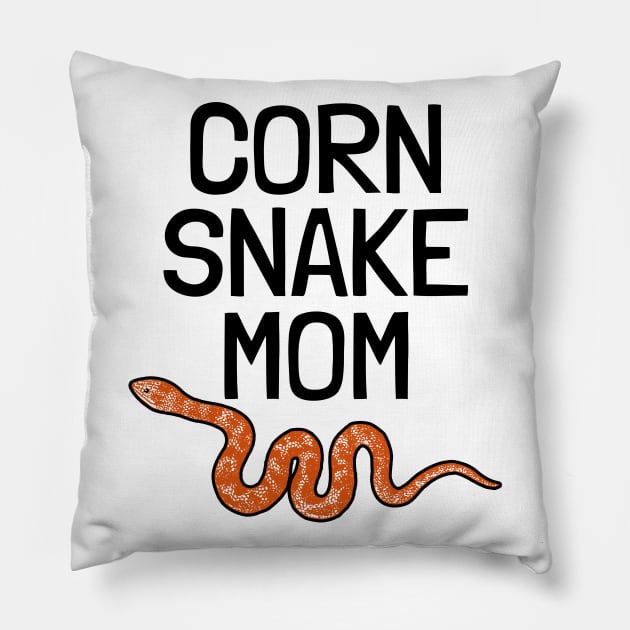 Corn Snake Mom Pillow by LunaMay