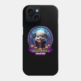 Spooky cute puppy Phone Case