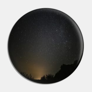 Clear sky night with starts Pin