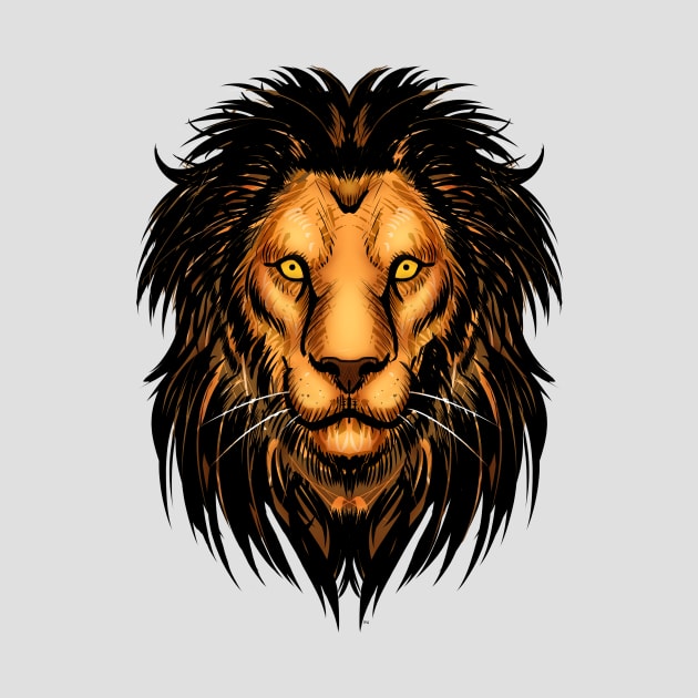 Lion Artwork by Haroldrod