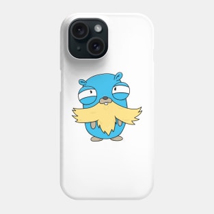 Weird Bearded Gopher Phone Case