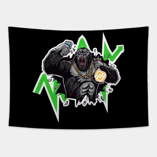 BNB Binance Coin Ape Tapestry