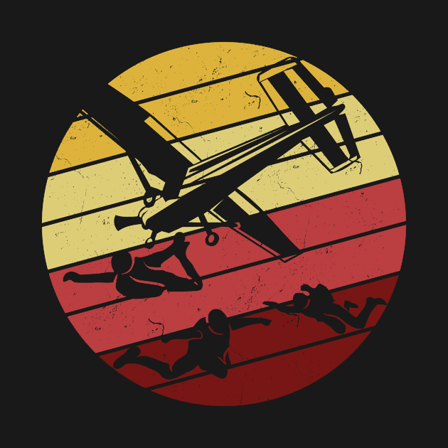 Skydiver Vintage by QQdesigns