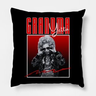 Grandma yetta///original retro Pillow