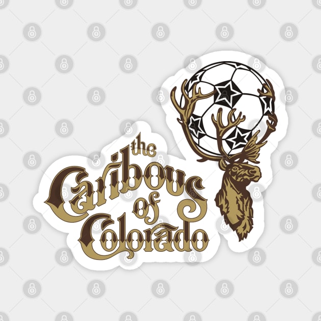 The Caribous Of Colorado Magnet by AndysocialIndustries