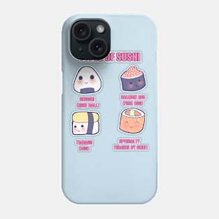 Kawaii Sushi Phone Case