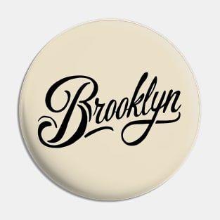 Brooklyn Cursive Pin
