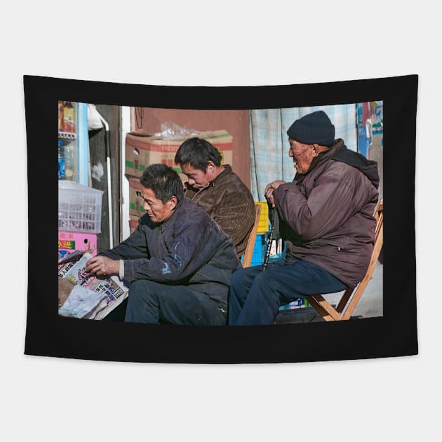 Three wise men. Tapestry by bulljup