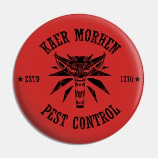 Kaer Morhen Pest Control Pin