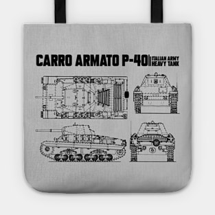 CARRO ARMATO P-40 ITALIAN TANK WW2 Tote