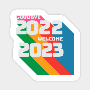 Happy New Years 2023 Magnet