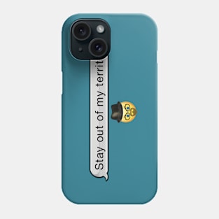 "Stay out of my territory" - Walter White Emoji Phone Case