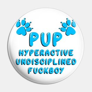 PUP - DEFINED BLUE Pin