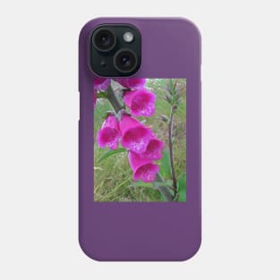 Foxglove (Digitalis) Phone Case