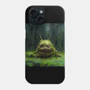 Little green creature from the Lagoon Phone Case