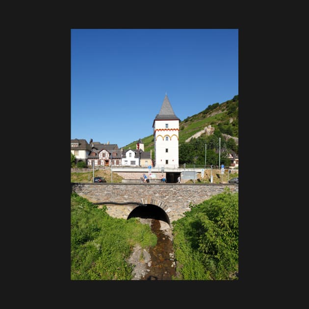 Old town, Bacharach, Middle Rhine, Rhine by Kruegerfoto