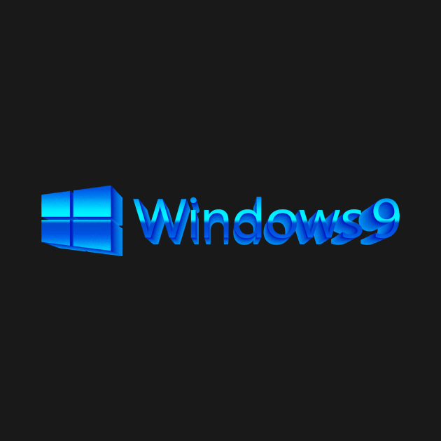 Windows 9 Logo 3D by prometheus31