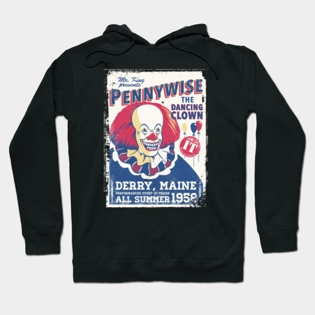 pennywise the clown hoodie