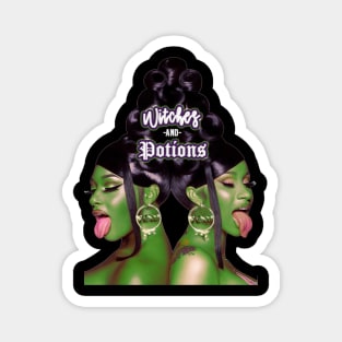 WAP Witches and Potions Halloween Spooky Season Magnet