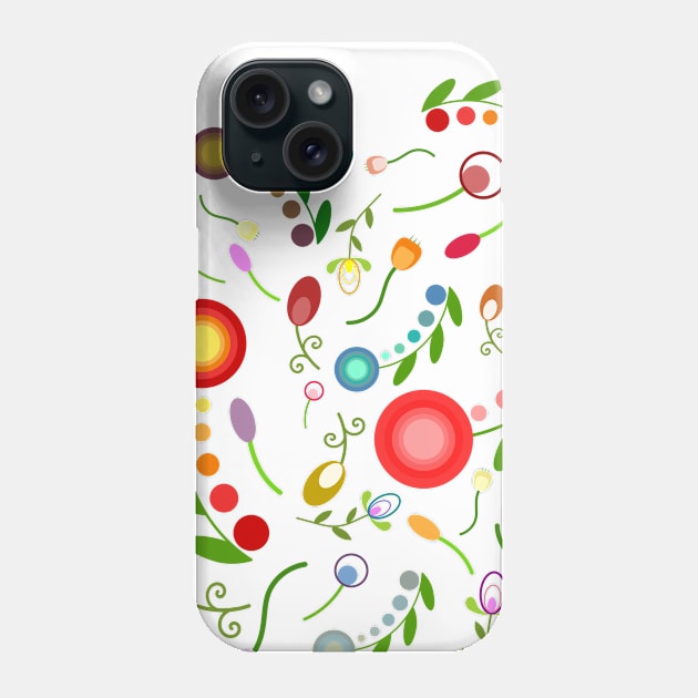 Floral pattern Phone Case by hedehede