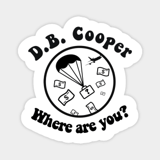 D.B. Cooper, where are you? Magnet