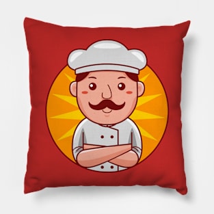 Chef Man Pillow