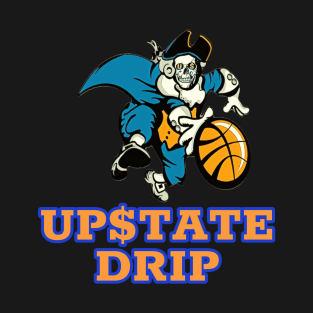 Upstate Drip Blue and Orange 2 T-Shirt