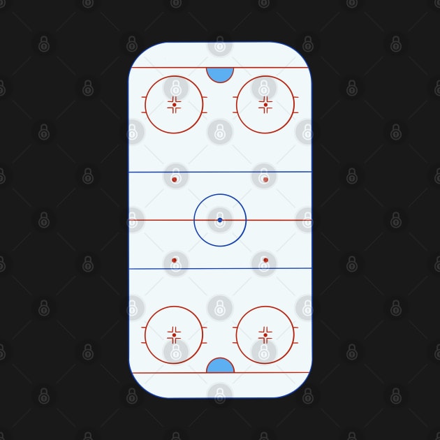 Hockey rink diagram by DaveDanchuk