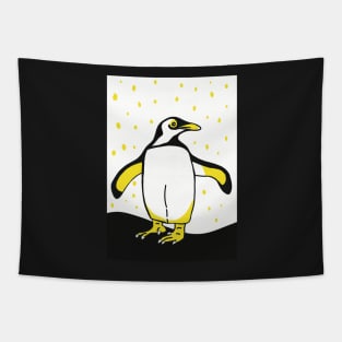 Penguin high contrast for baby nursary Tapestry