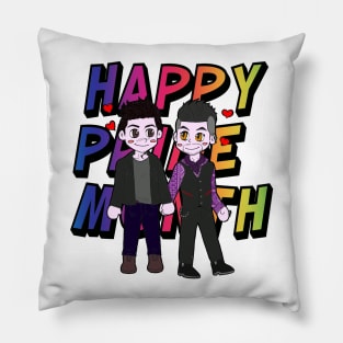 Happy Pride (Malec) Pillow