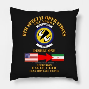 Operation Eagle Claw - Iran - 8th SOS Pillow