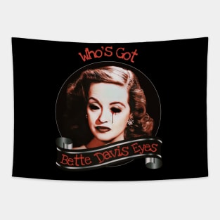 Bette Davis Eyes Tapestry