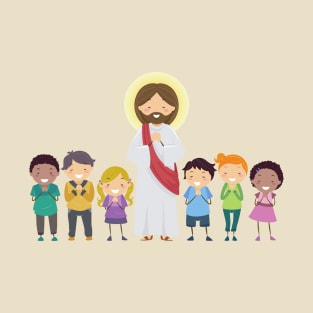 Jesus Christ with Children T-Shirt