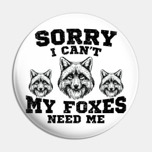 fox lovers Pin