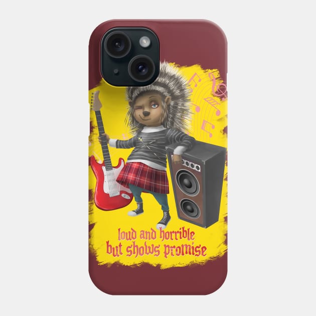 Ash - Loud and horrible (Sing) Phone Case by Fine_Design