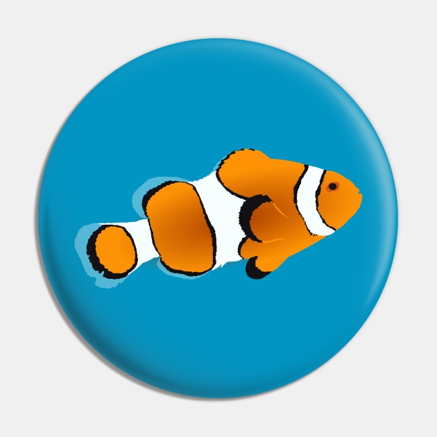 Clownfish Ocellaris Pin by stargatedalek