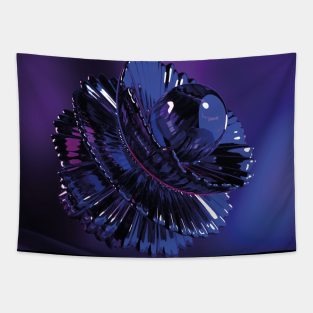 Abstract flower Tapestry