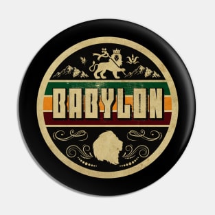 Rasta in Babylon Pin