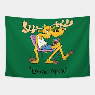 Loose Moose Tapestry