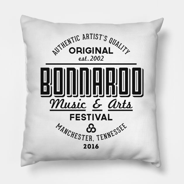 Bonnaroo 2016 Pillow by Verboten