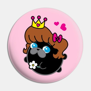 Poopy the Pug Puppy - Mother's Day Pin