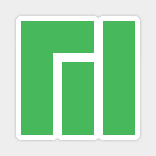 Manjaro Linux Logo Magnet by nerd_crafter