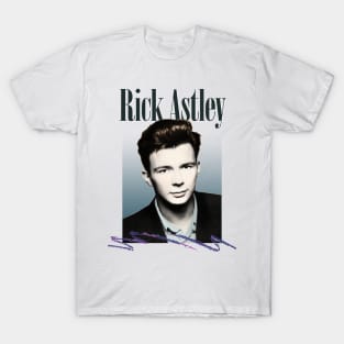 Never Gonna Give You Up Rickroll - Rick Astley Essential T-Shirt by  Samstown4077