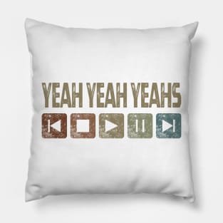 Yeah Yeah Yeahs Control Button Pillow