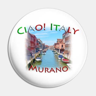 Ciao Italy - Murano Island Pin