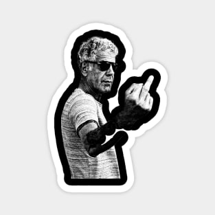 Anthony Bourdain Best Seller Middle Finger Magnet