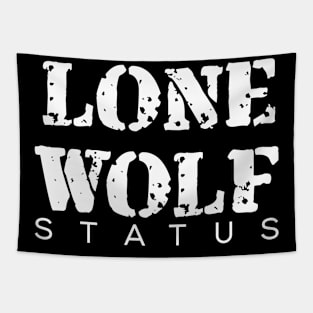 Lone Wolf Status Tapestry